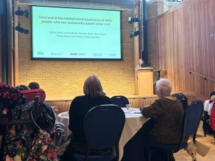 Colour image of a slide from the presentation of Stacey Rand
